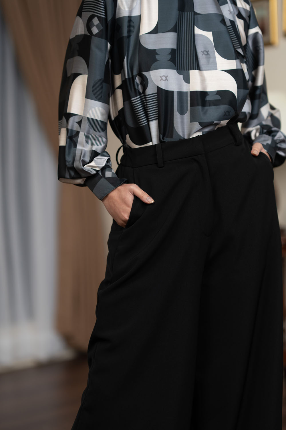 Giovan Pants Noir