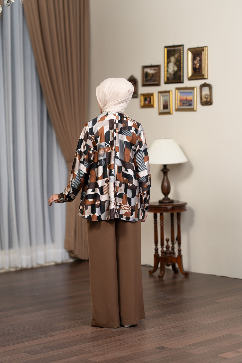 Gradine Blouse Aged Teak