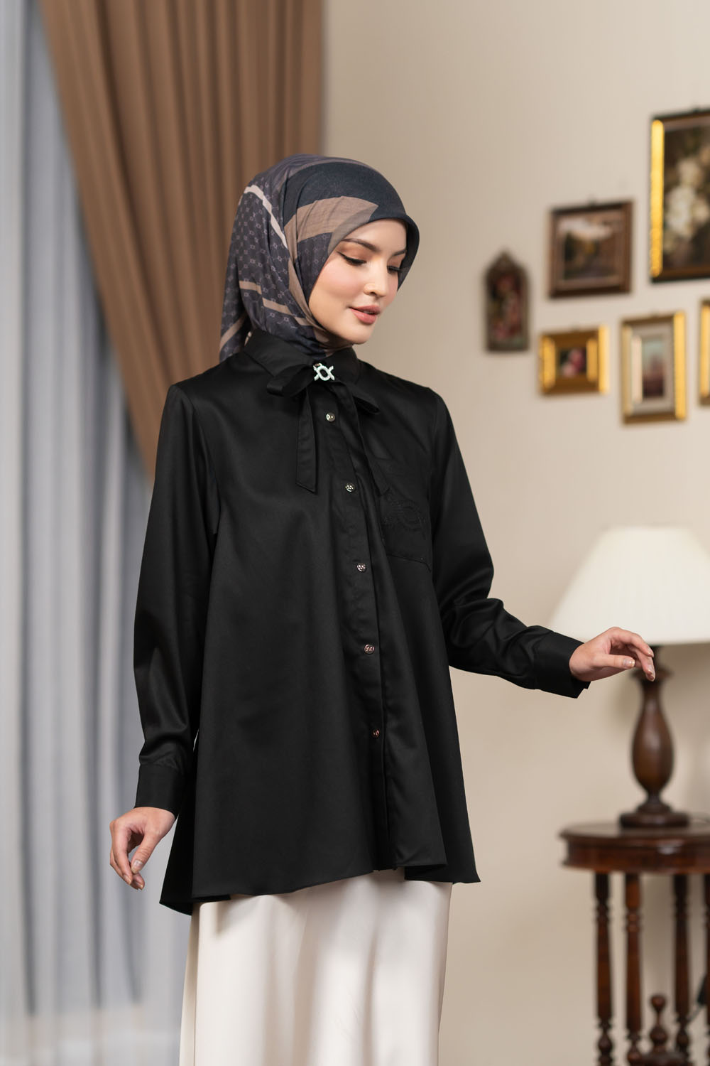 Lily Shirt Smoky