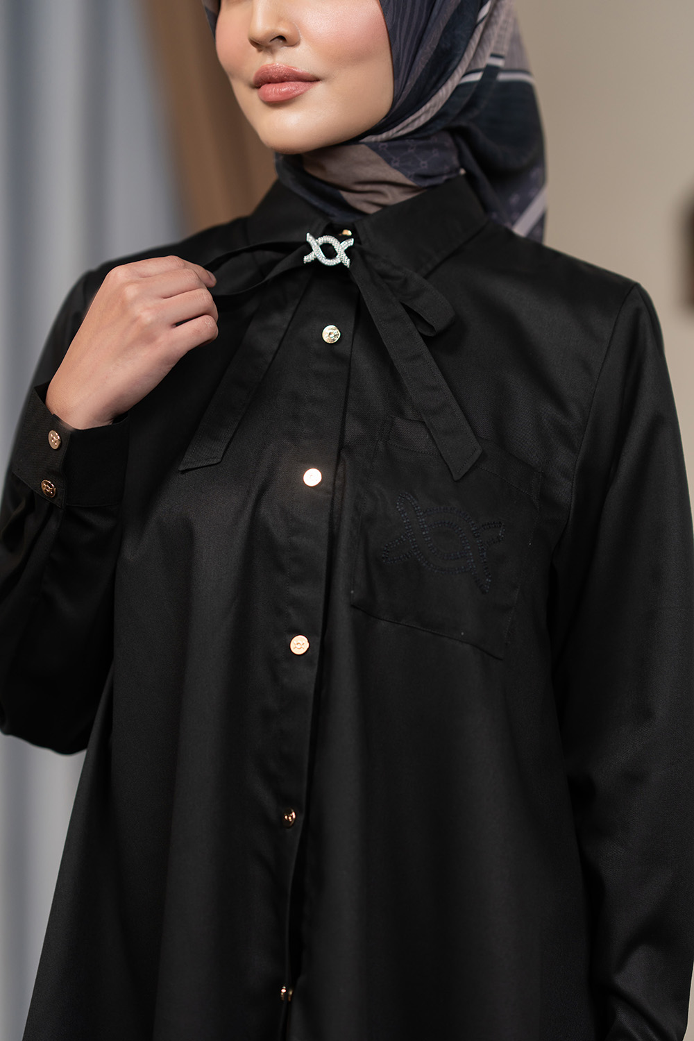Lily Shirt Smoky