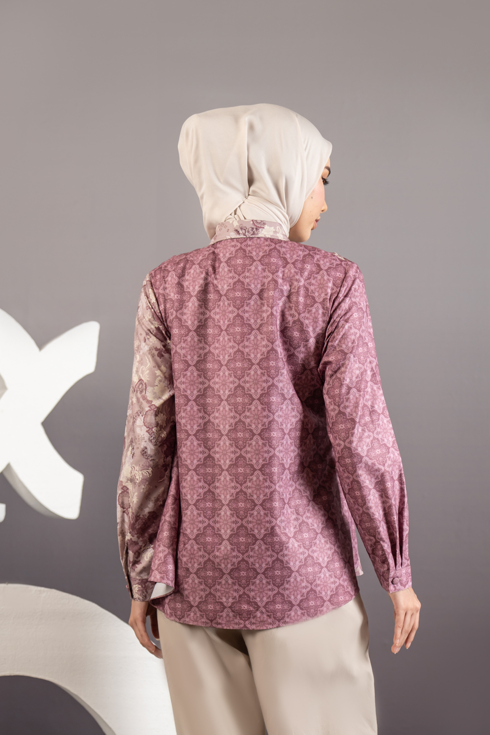 Kalina Shirt Deco Berry