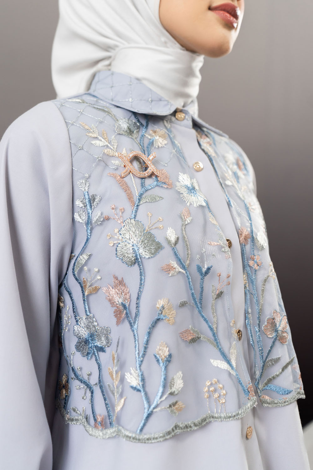 Novely Shirt Cloud Gray