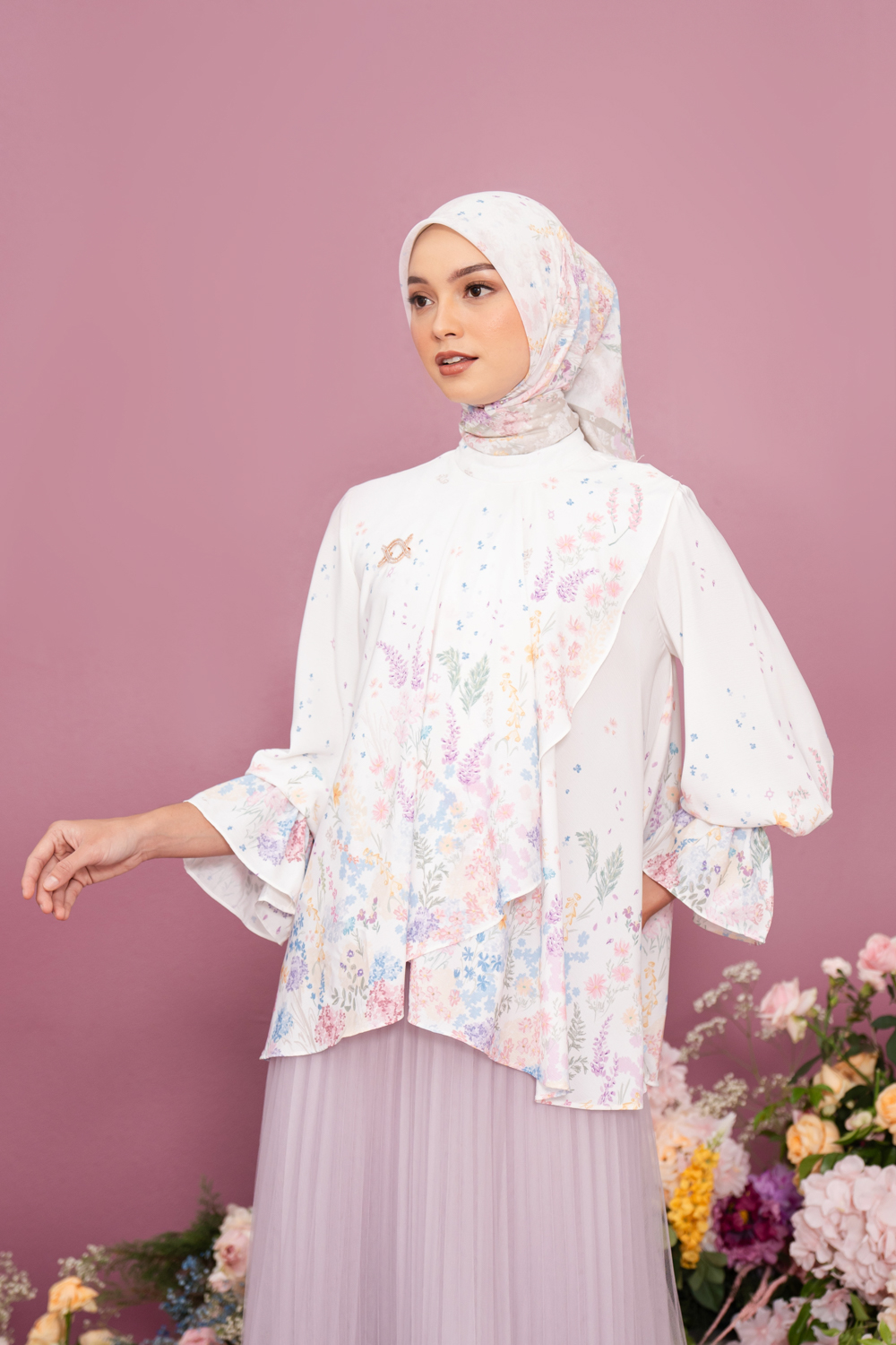 Gardenia Blouse (Minor) Garden Glow