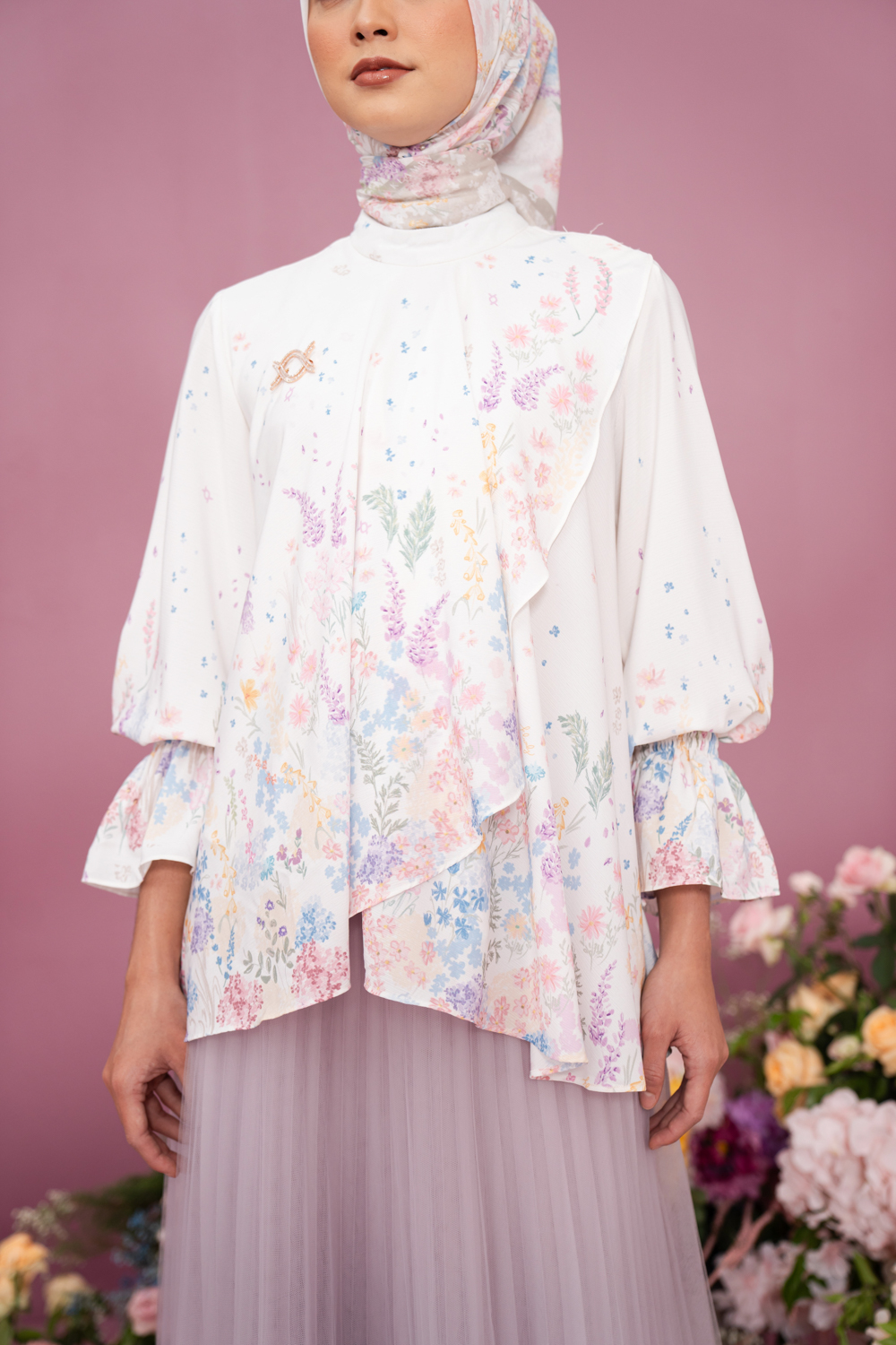 Gardenia Blouse (Minor) Garden Glow