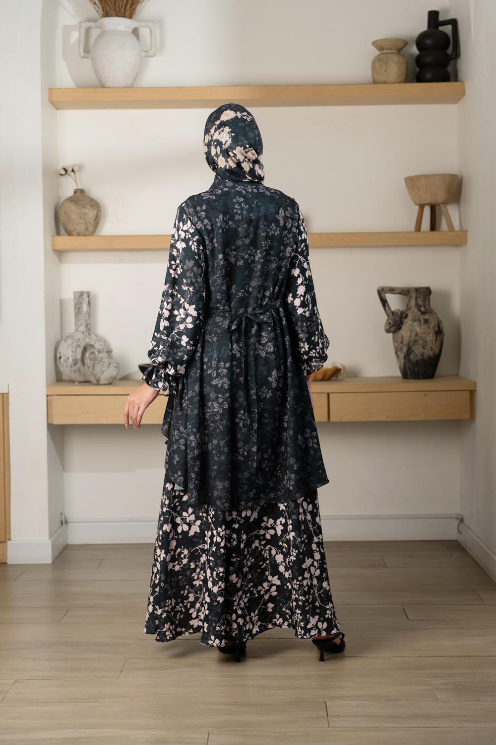 Siara Dress Set Aurora Black