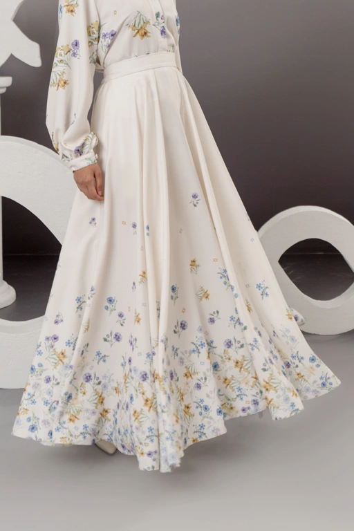 Jolie Skirt Dove Chalk