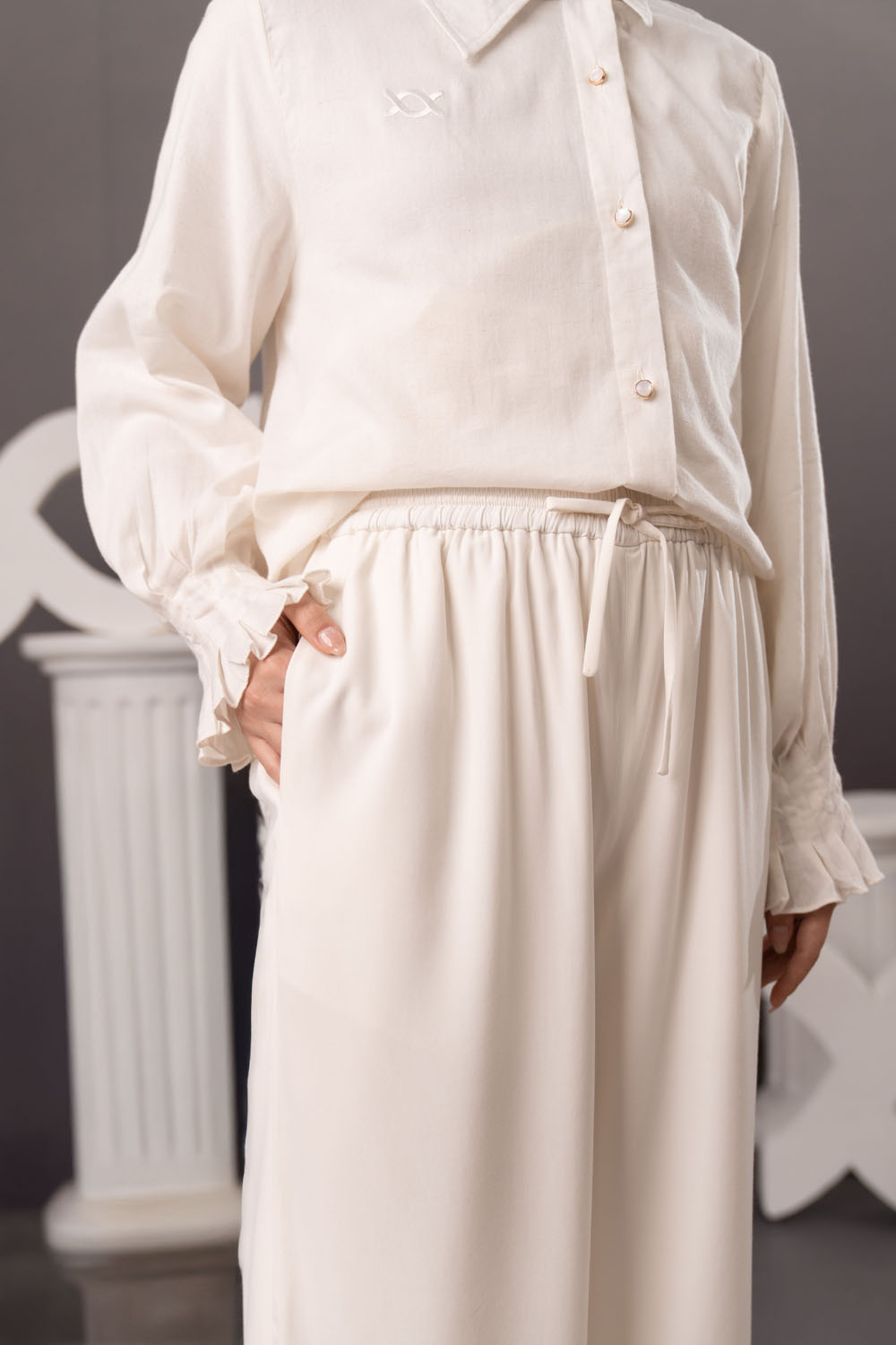 Eira Pants Whisper White