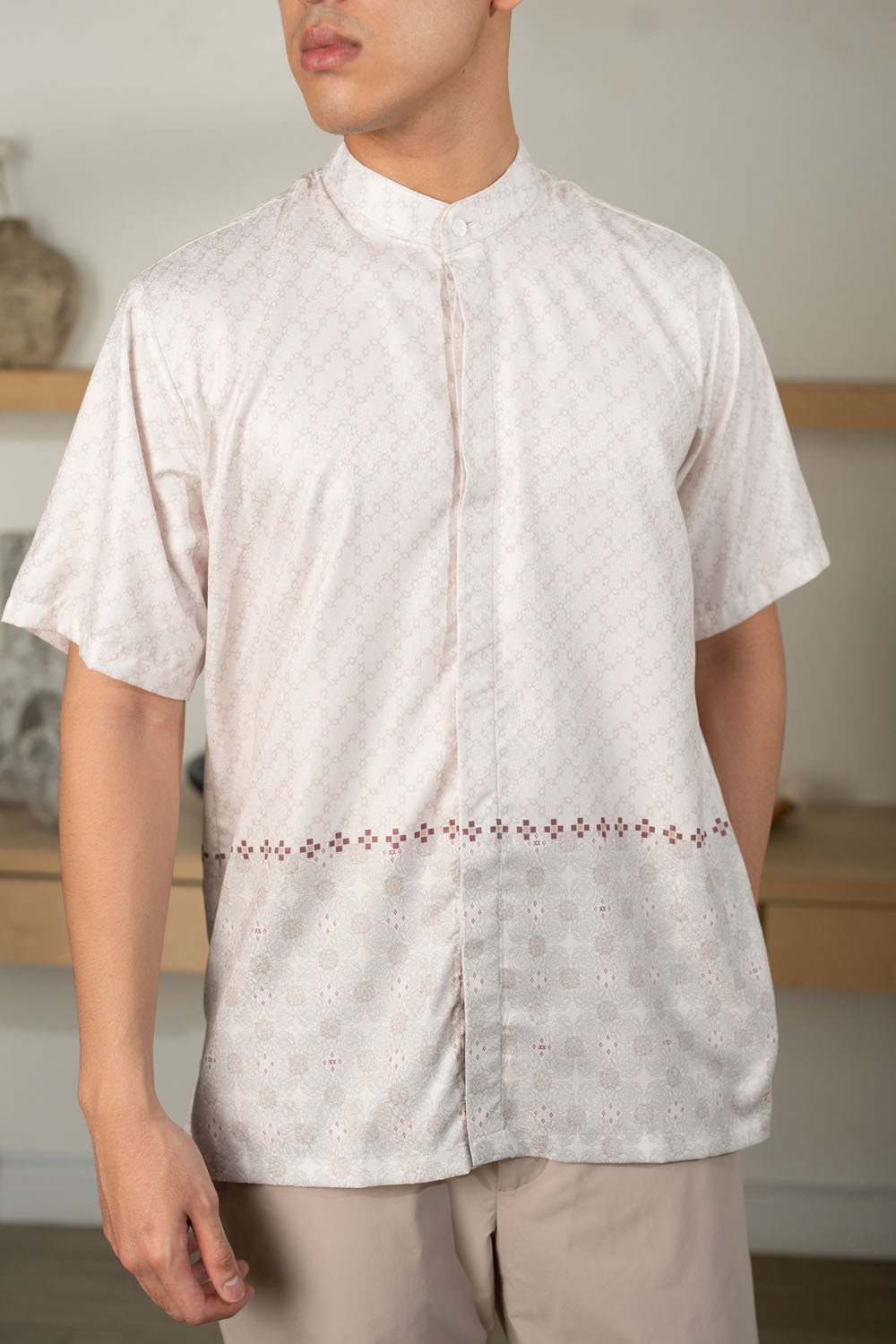 Siara Shirt Men Sweet Ivory