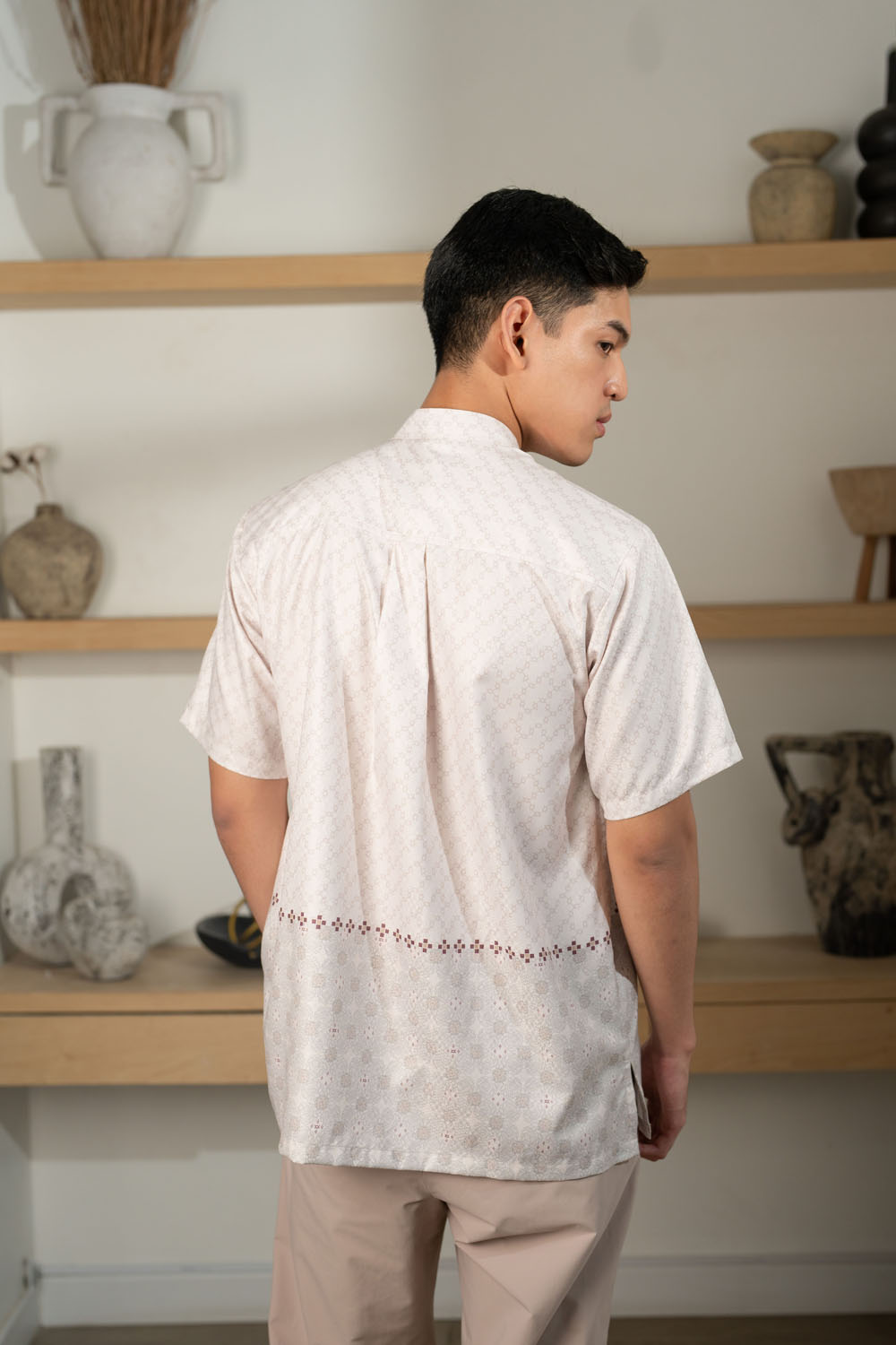 Siara Shirt Men Sweet Ivory