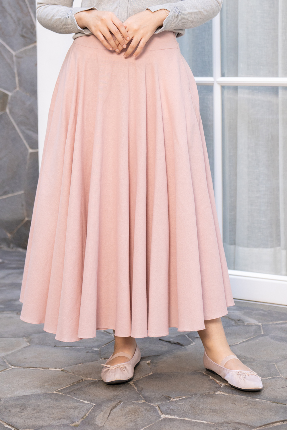 Vinanzha Skirt (Minor) Powder Pink