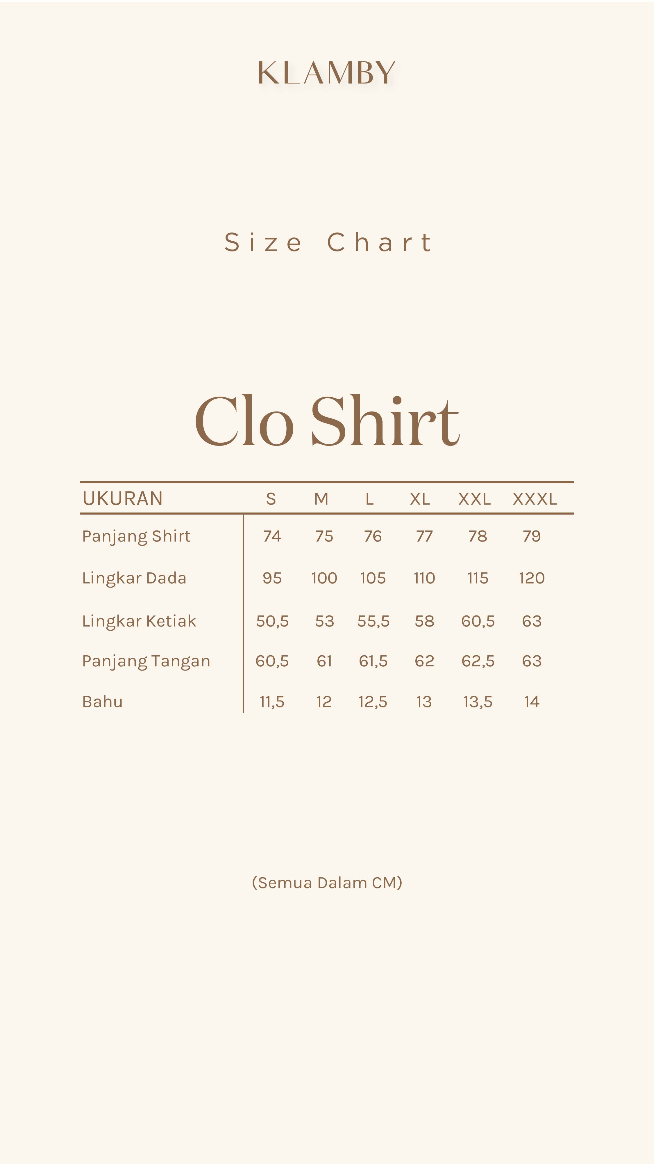 Clo Shirt Vanilla