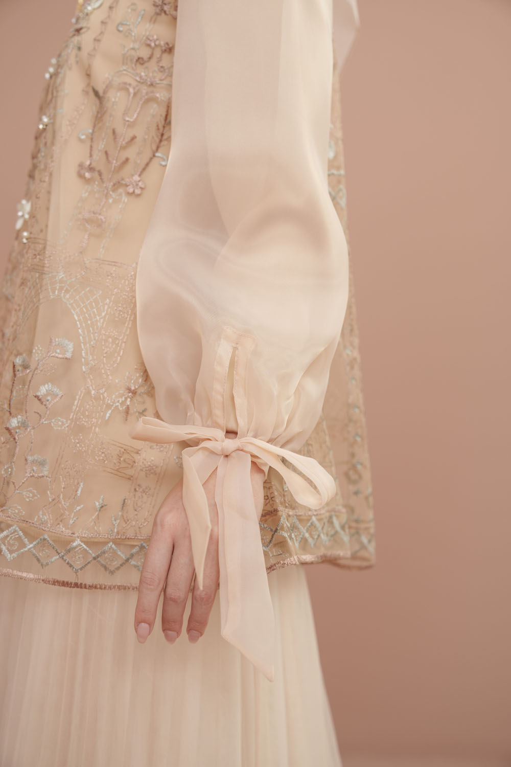 Lea Blouse Set (Minor) Sand Brown