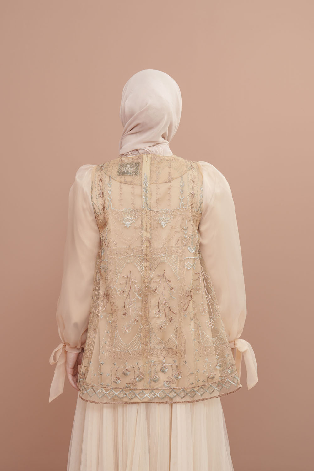 Lea Blouse Set (Minor) Sand Brown