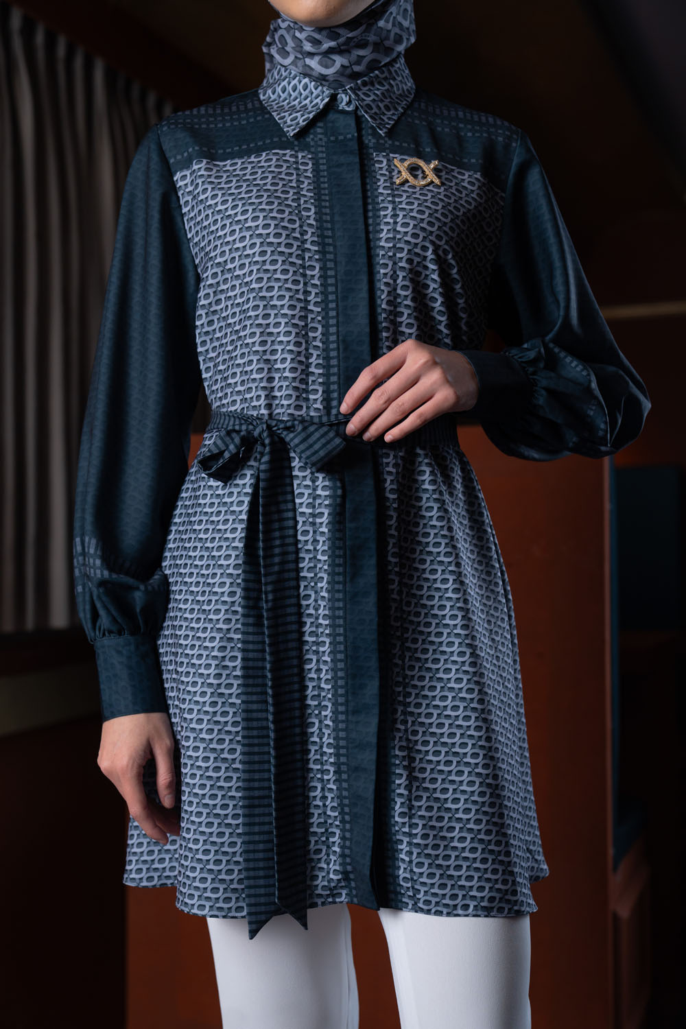 Minera Tunic Graphite Grey