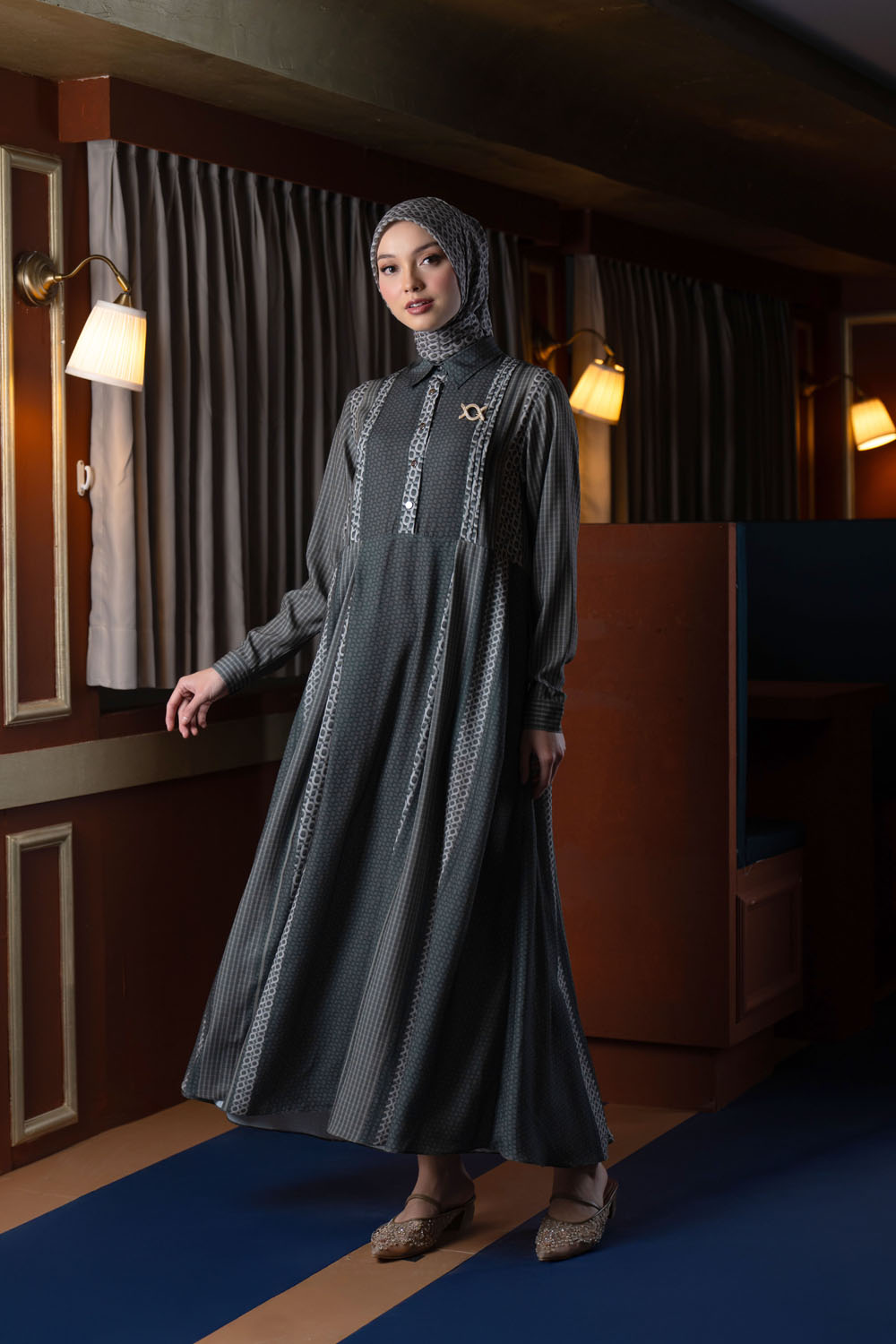 Minera Dress Tuscan Olive