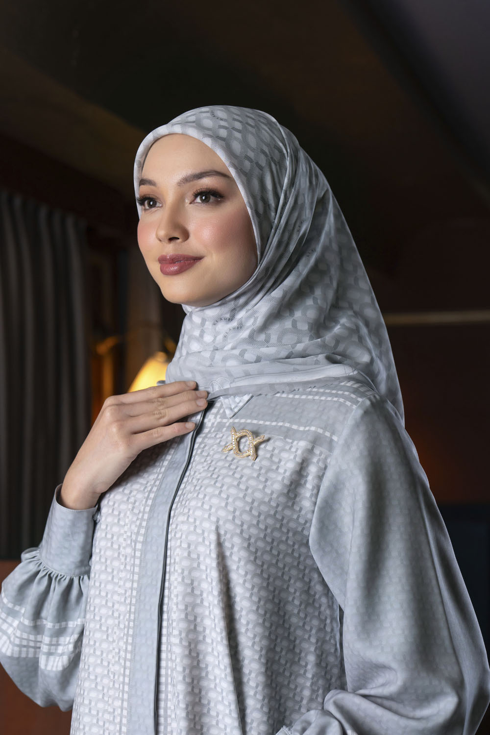 Minera Scarf Big Monogram