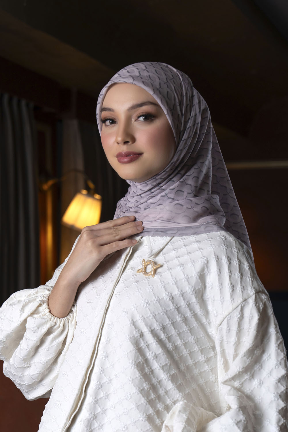 Minera Scarf Big Monogram