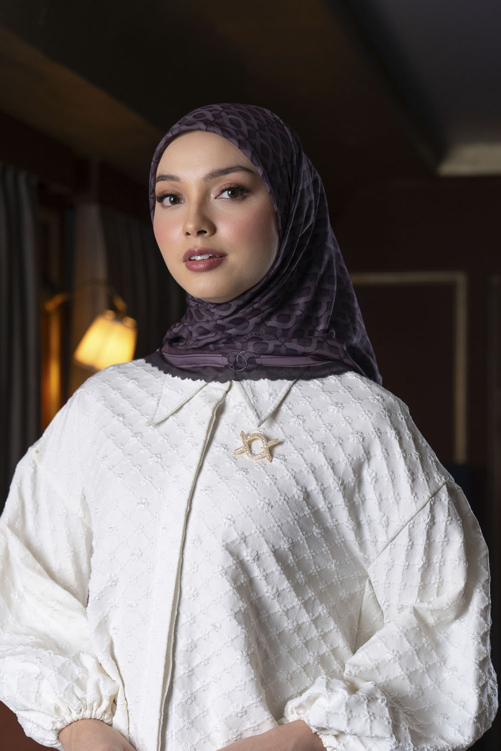 Minera Scarf Big Monogram