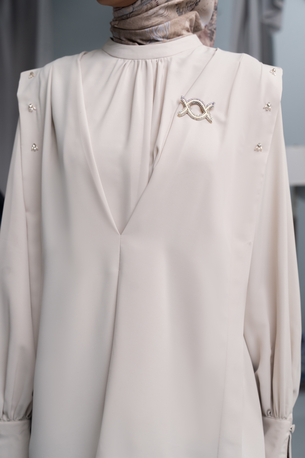 Anya Blouse Seashell