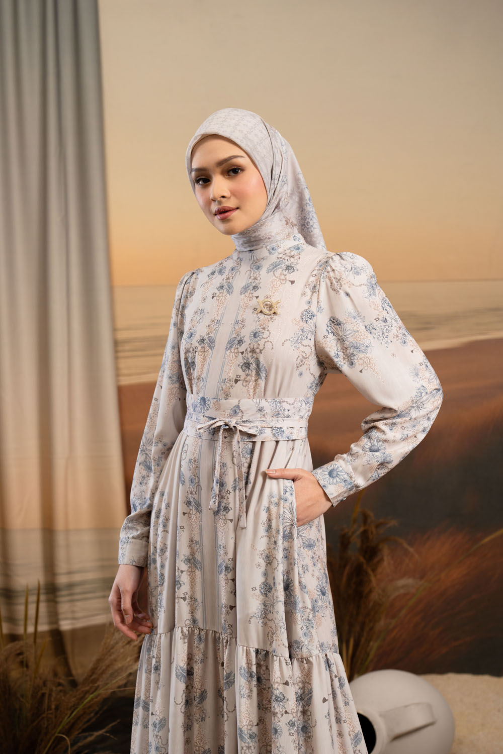 Serafia Dress Admiral Blue