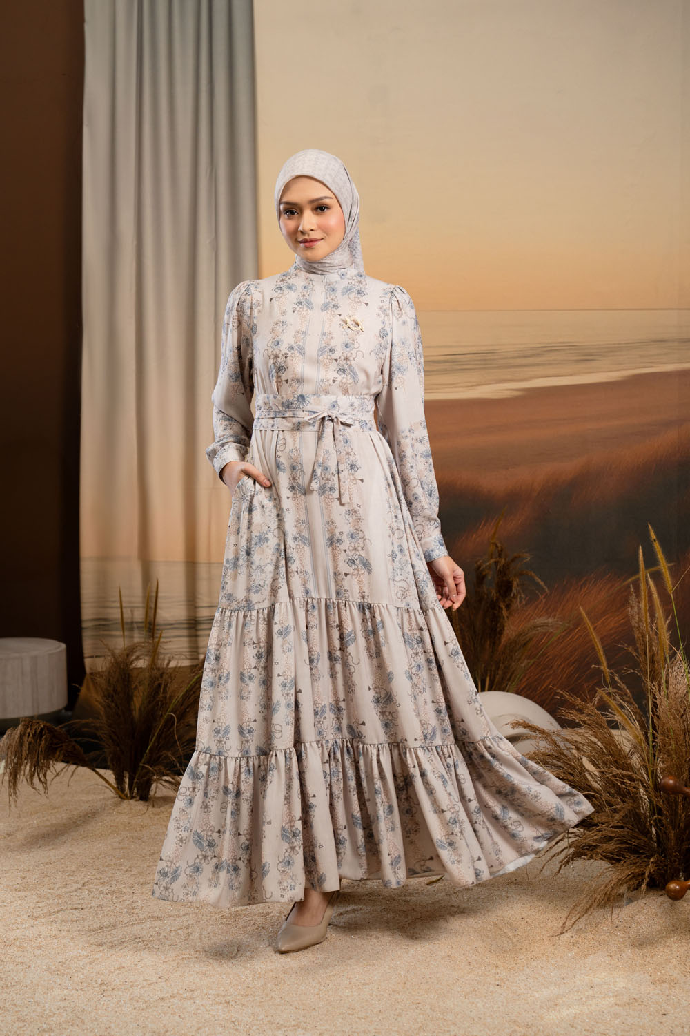 Serafia Dress Admiral Blue