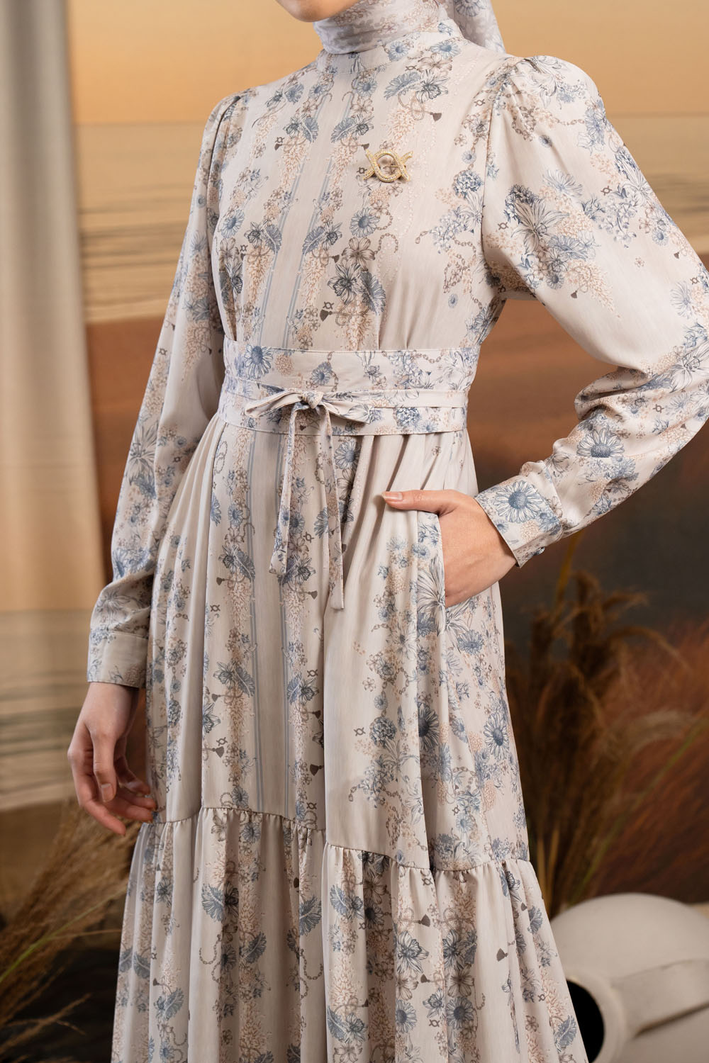 Serafia Dress Admiral Blue