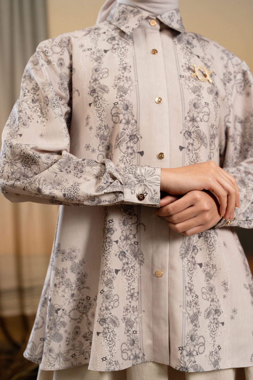 Serafia Shirt Coconut Milk