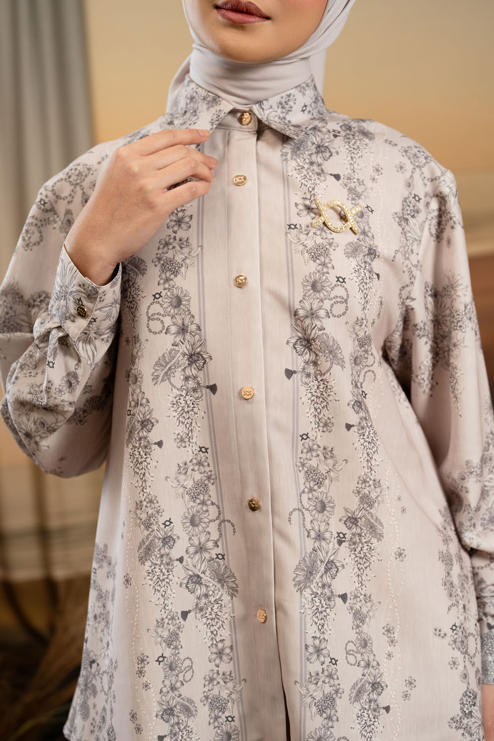 Serafia Shirt Coconut Milk