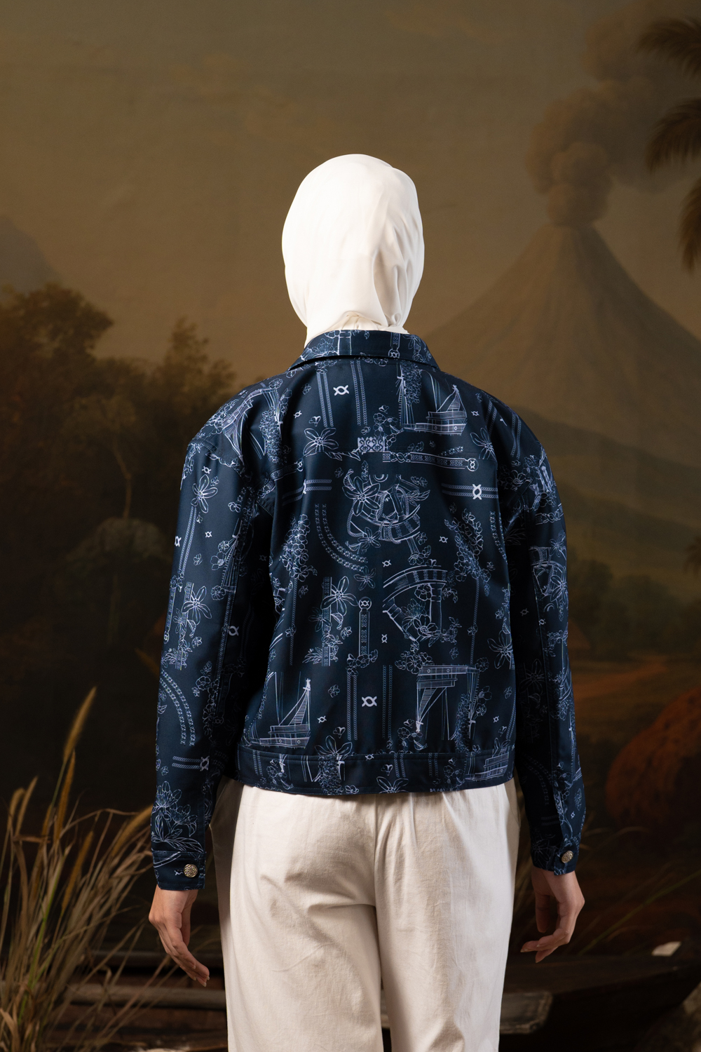 Seraya Jacket Cobalt Denim