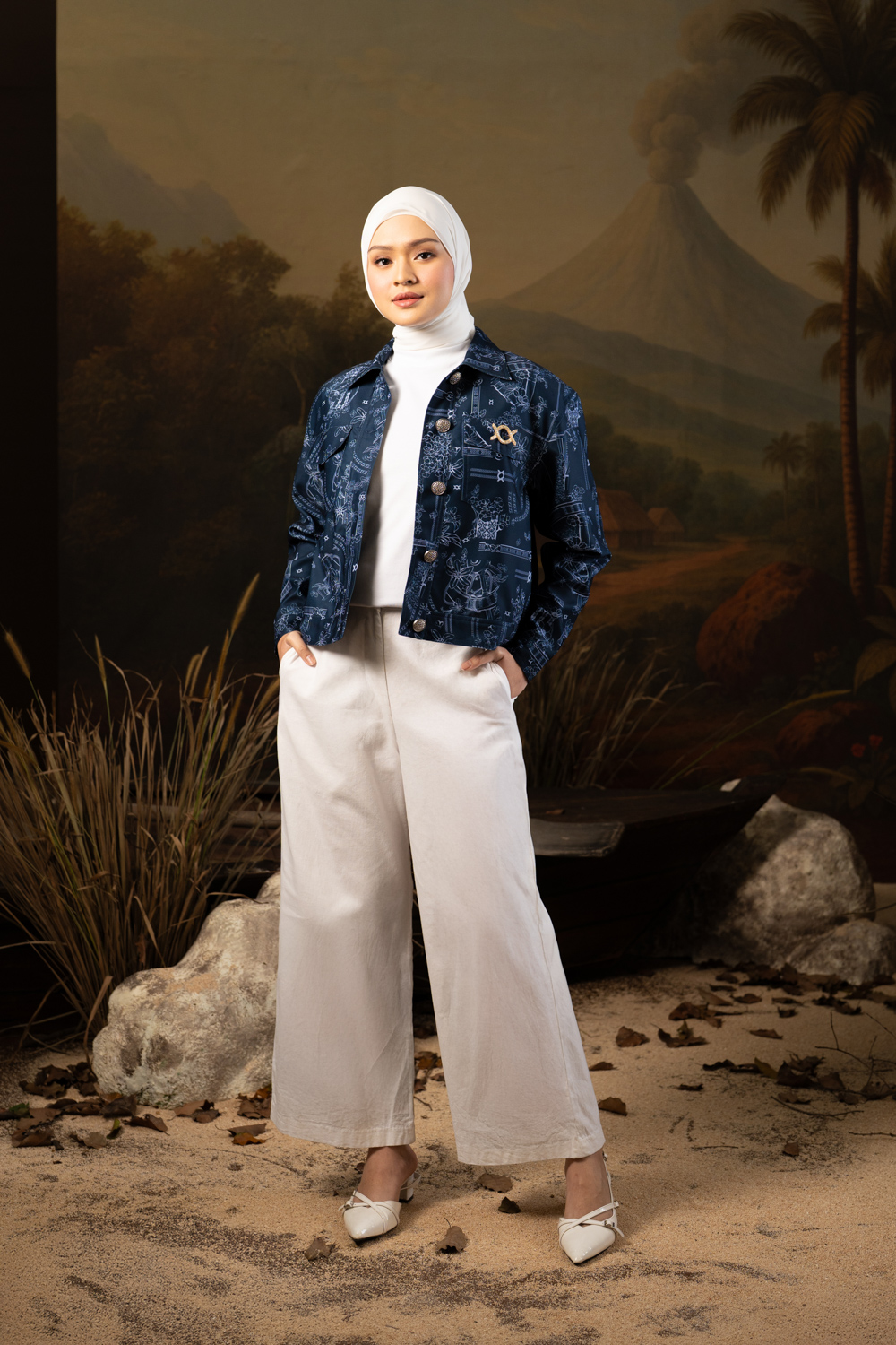 Seraya Jacket Cobalt Denim