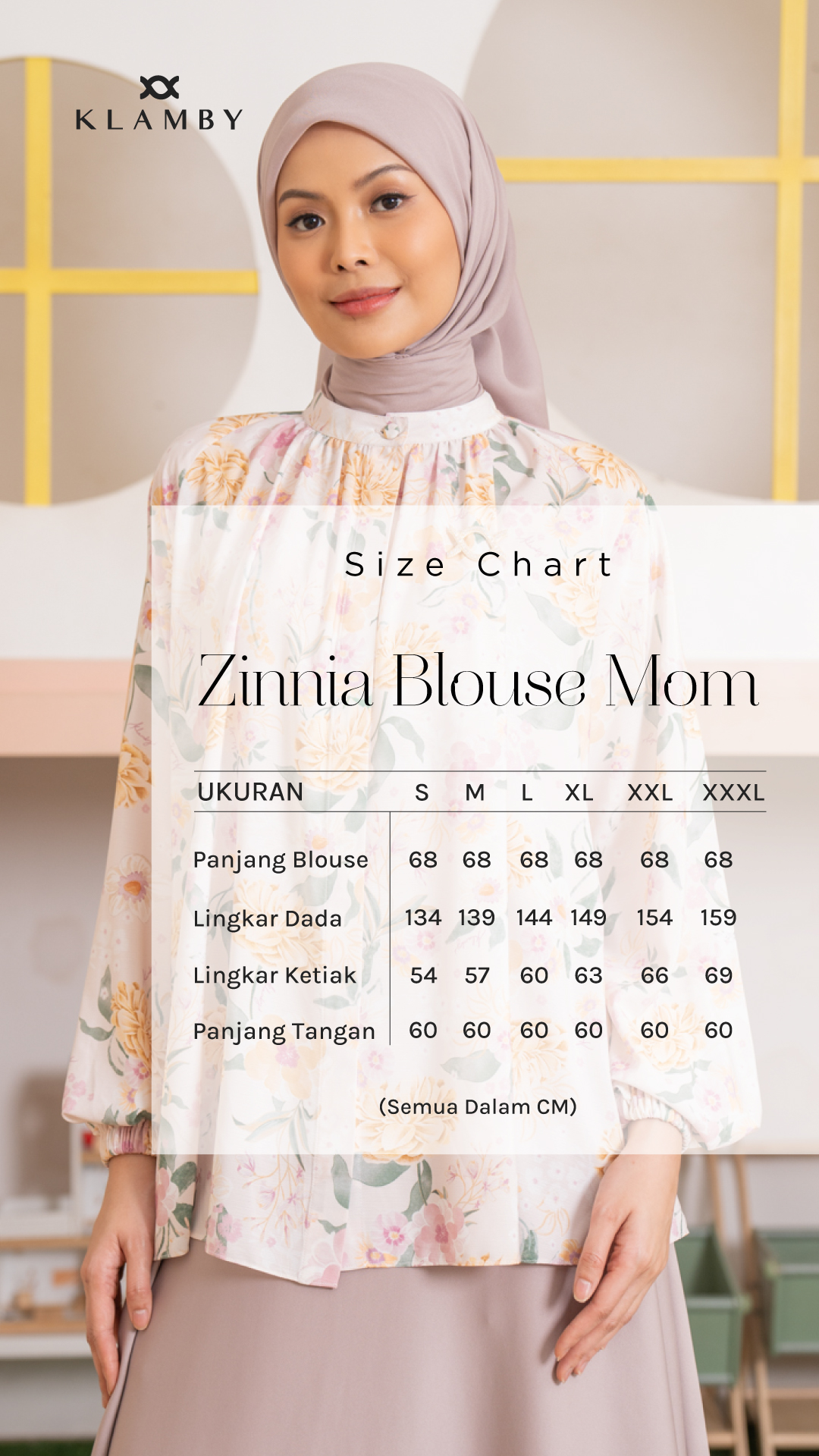 Zinnia Blouse (Minor) Summer Blue