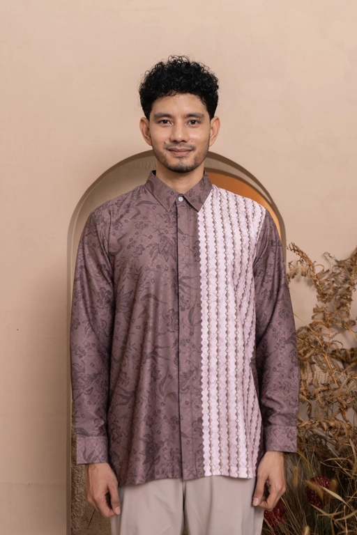 Image of Klamby - Semantik Long Shirt Men (Minor) Antique Shell