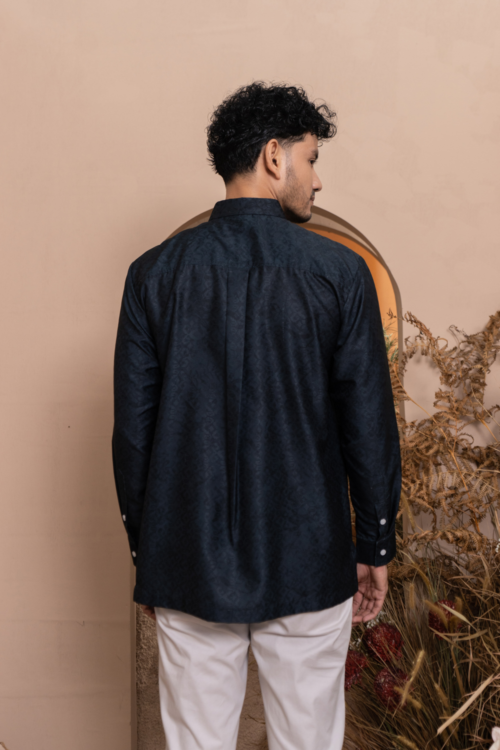 Semantik Long Shirt Men (Minor) Raven Light
