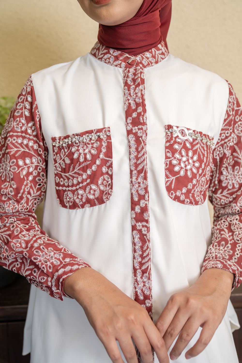 Elea Shirt (Minor) Maroon