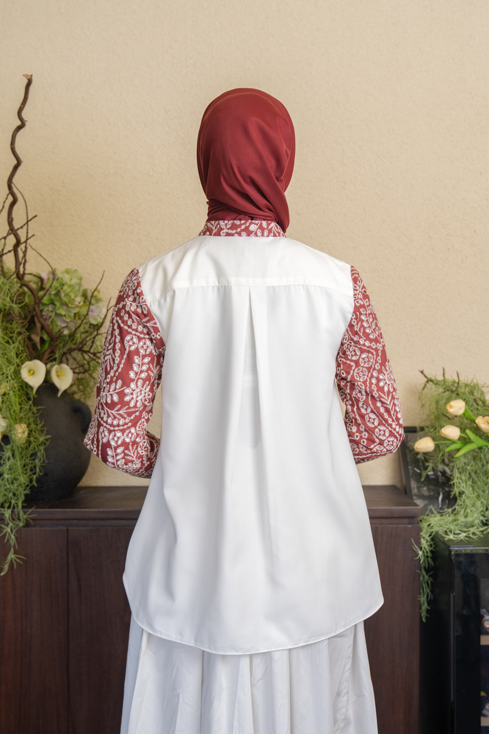 Elea Shirt (Minor) Maroon