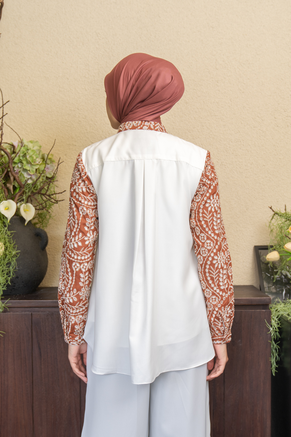 Elea Shirt (Minor) Terracotta