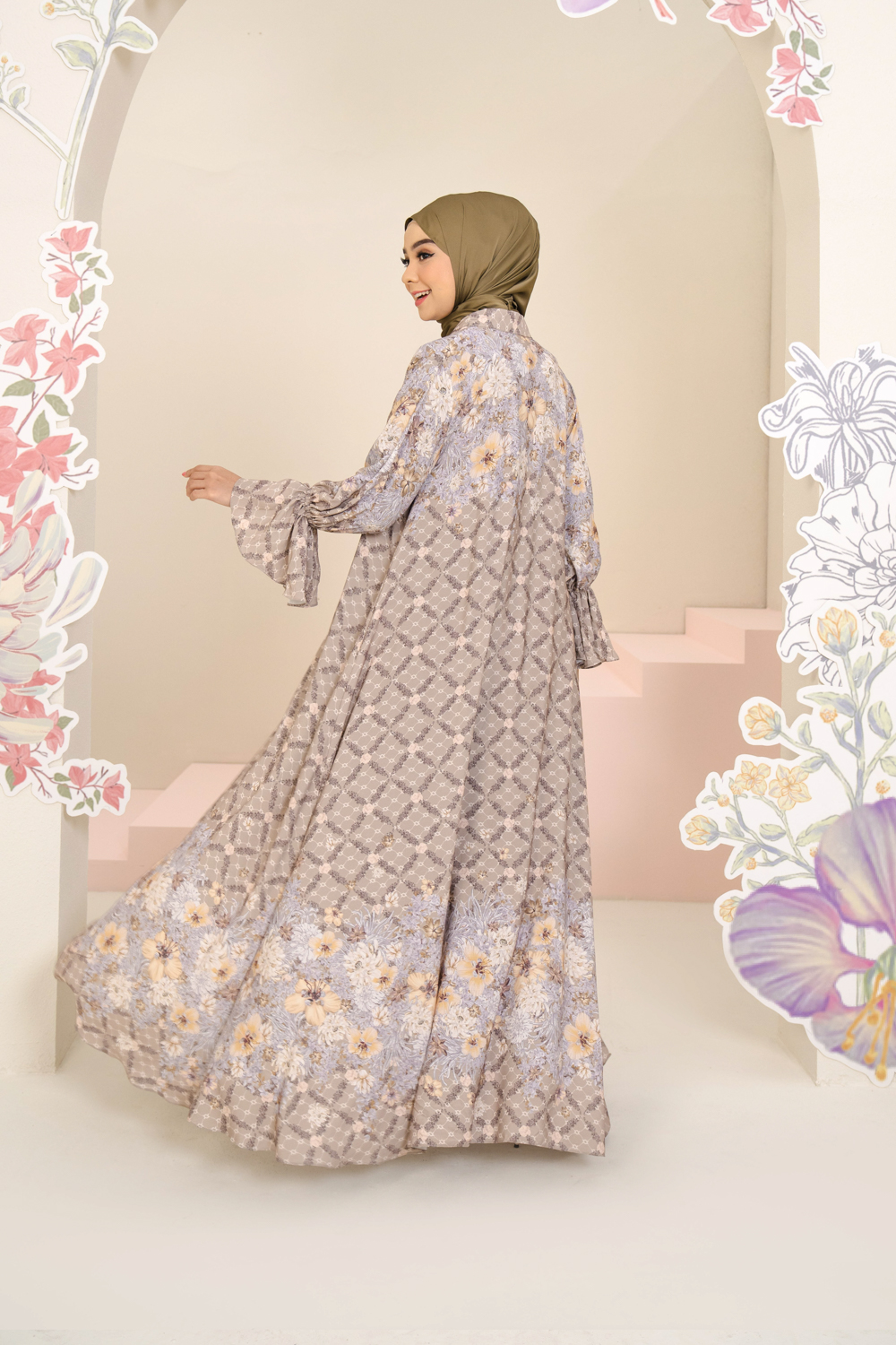Ariana Dress Set (Minor) Golden Fog
