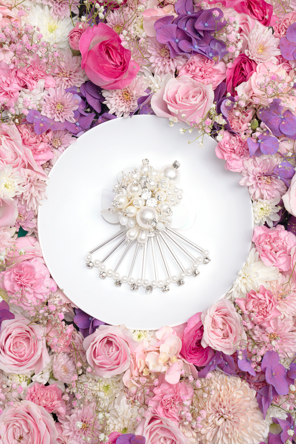 Anthea Brooch Pink
