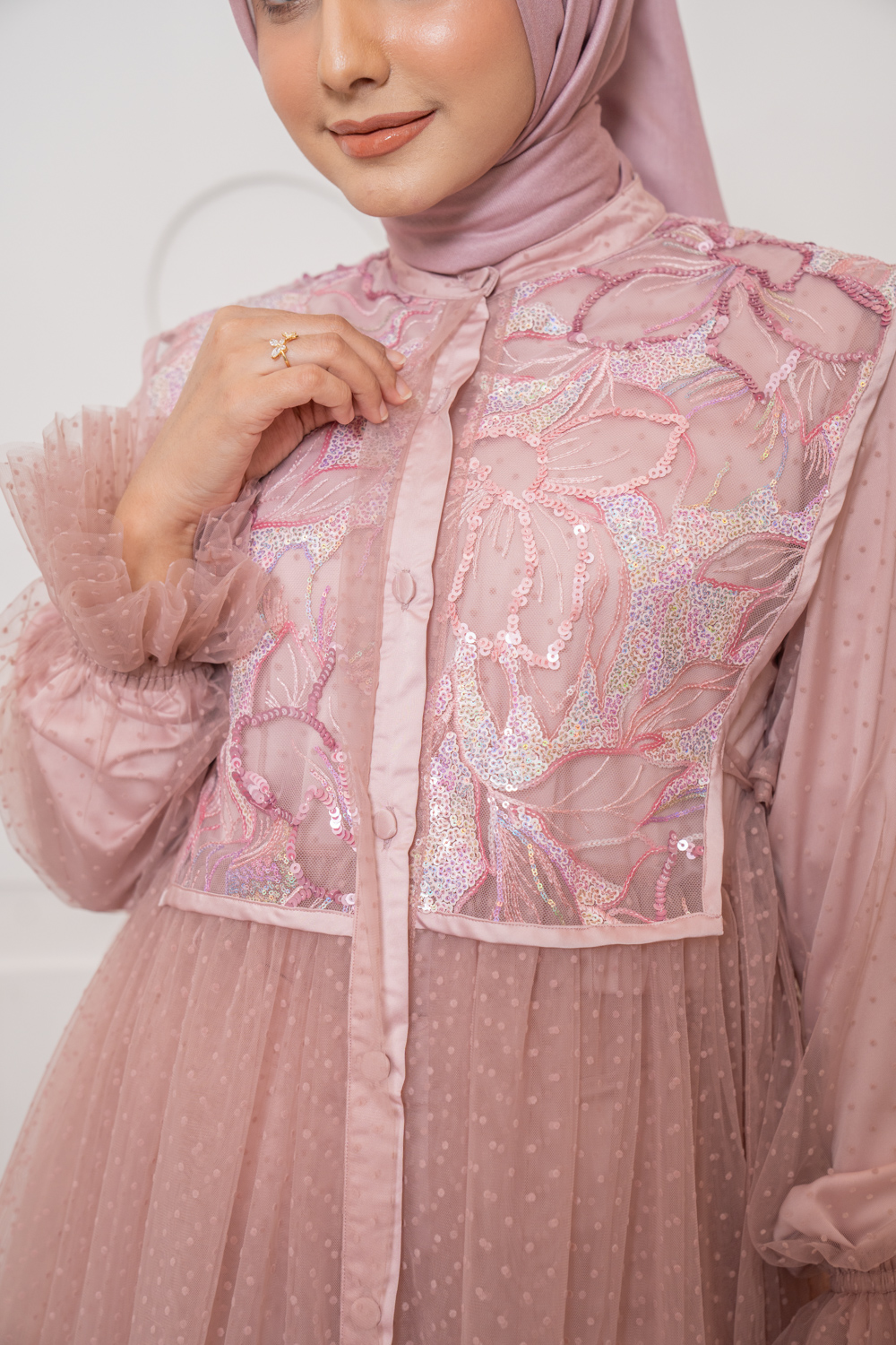 Dilara Blouse (Minor) Misty Rose