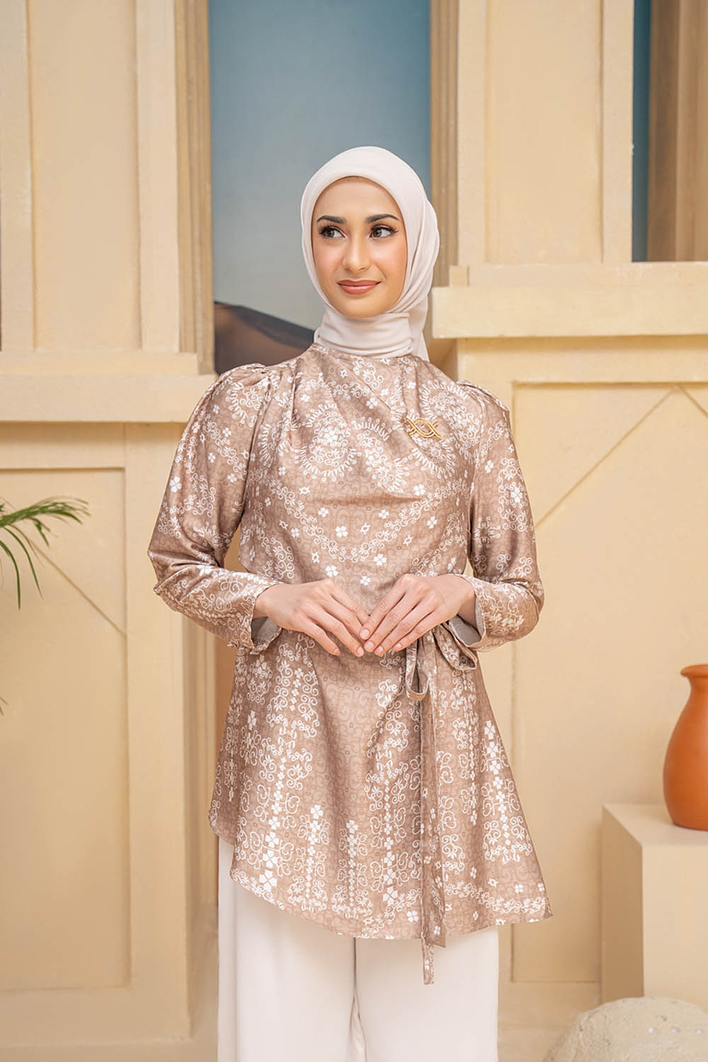 Malqaf Blouse (Minor) Golden Delight