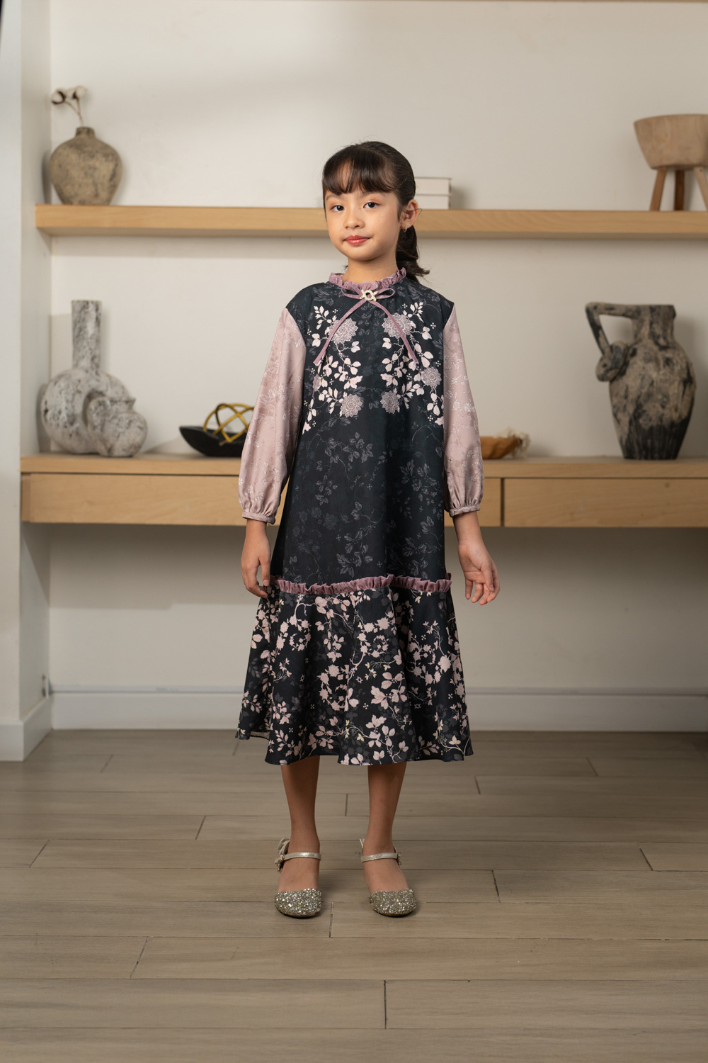 Siara Dress Girl (Minor) Aurora Black