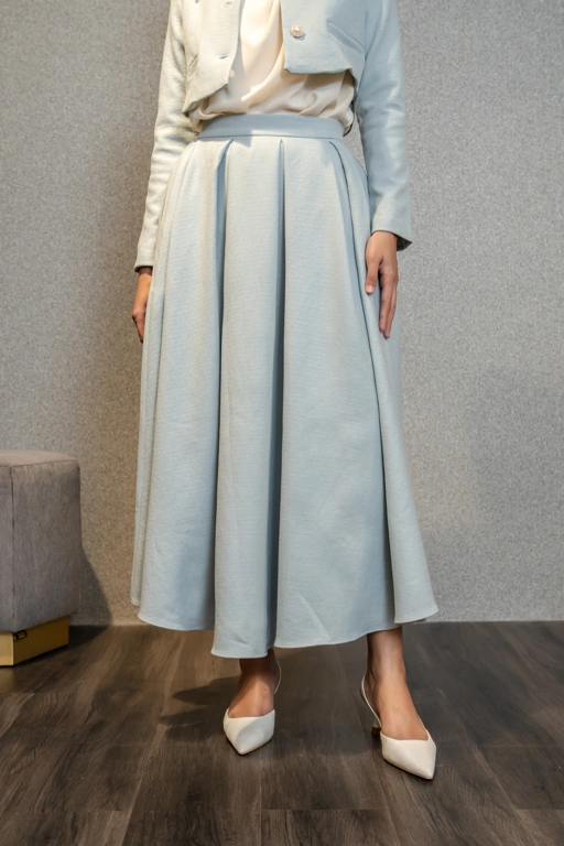 Image of Lenore Skirt (Minor) Winter Blue