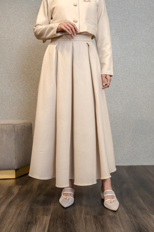 Image of Lenore Skirt (Minor) Milky White