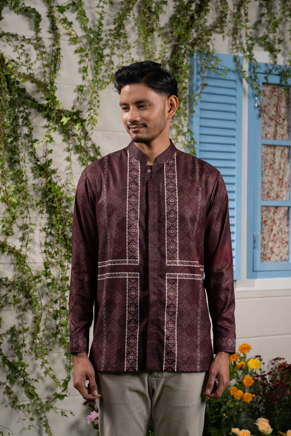 Nayandari Long Shirt Men