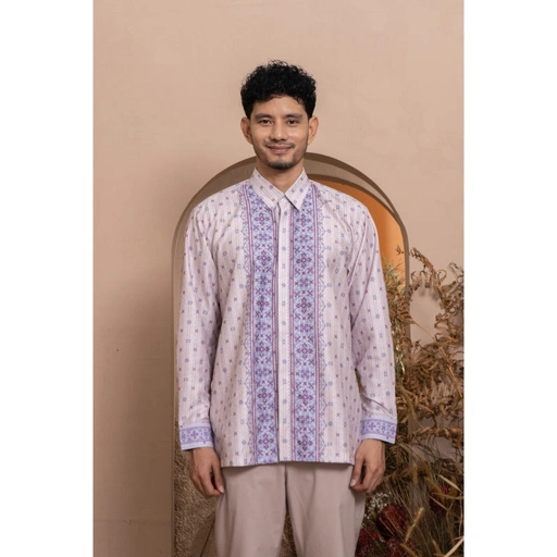 Image of Klamby - Kalola Long Shirt Men (Minor) Lilac Hint