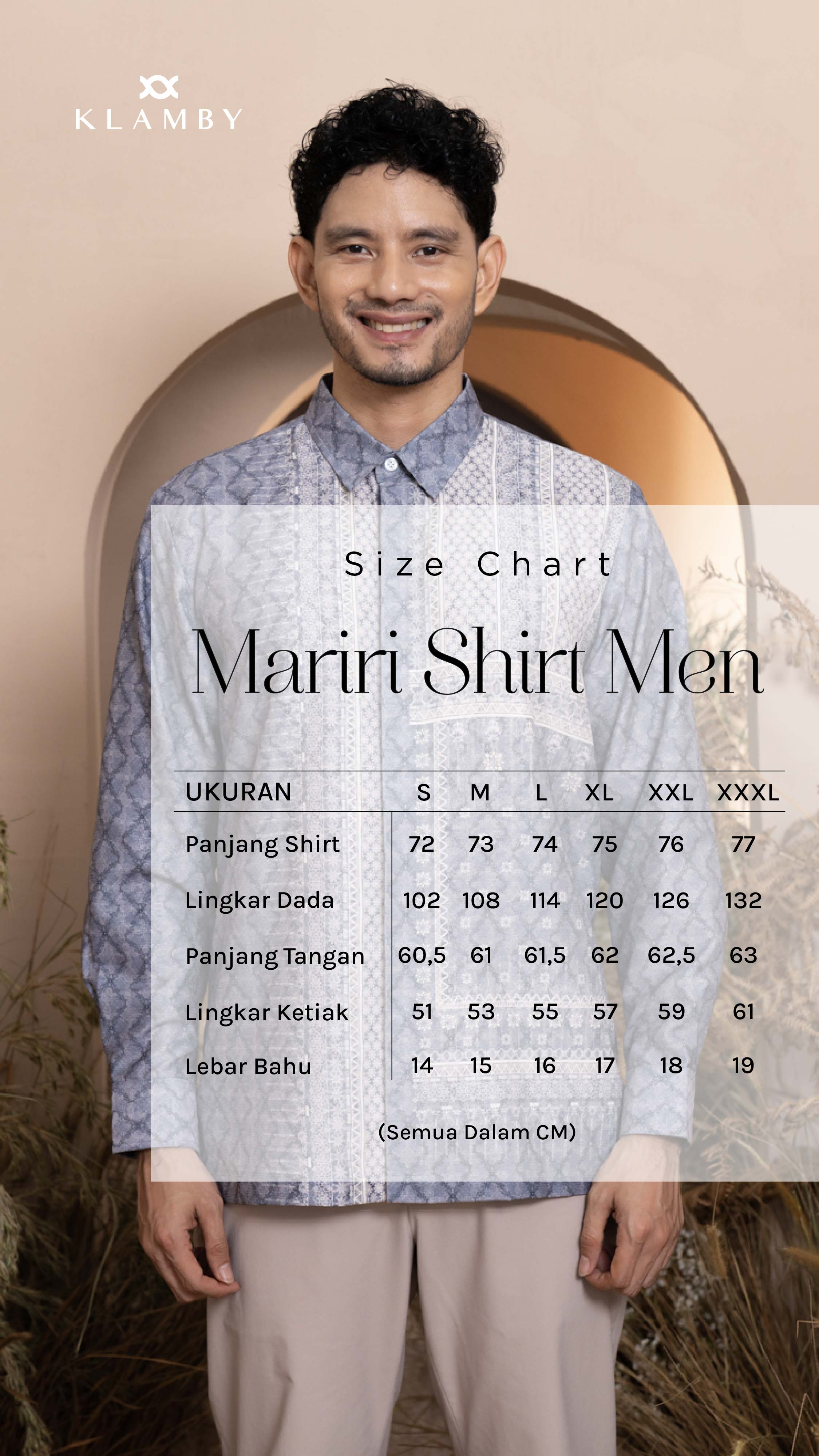 Mariri Long Shirt Men (Minor) Serene Azure