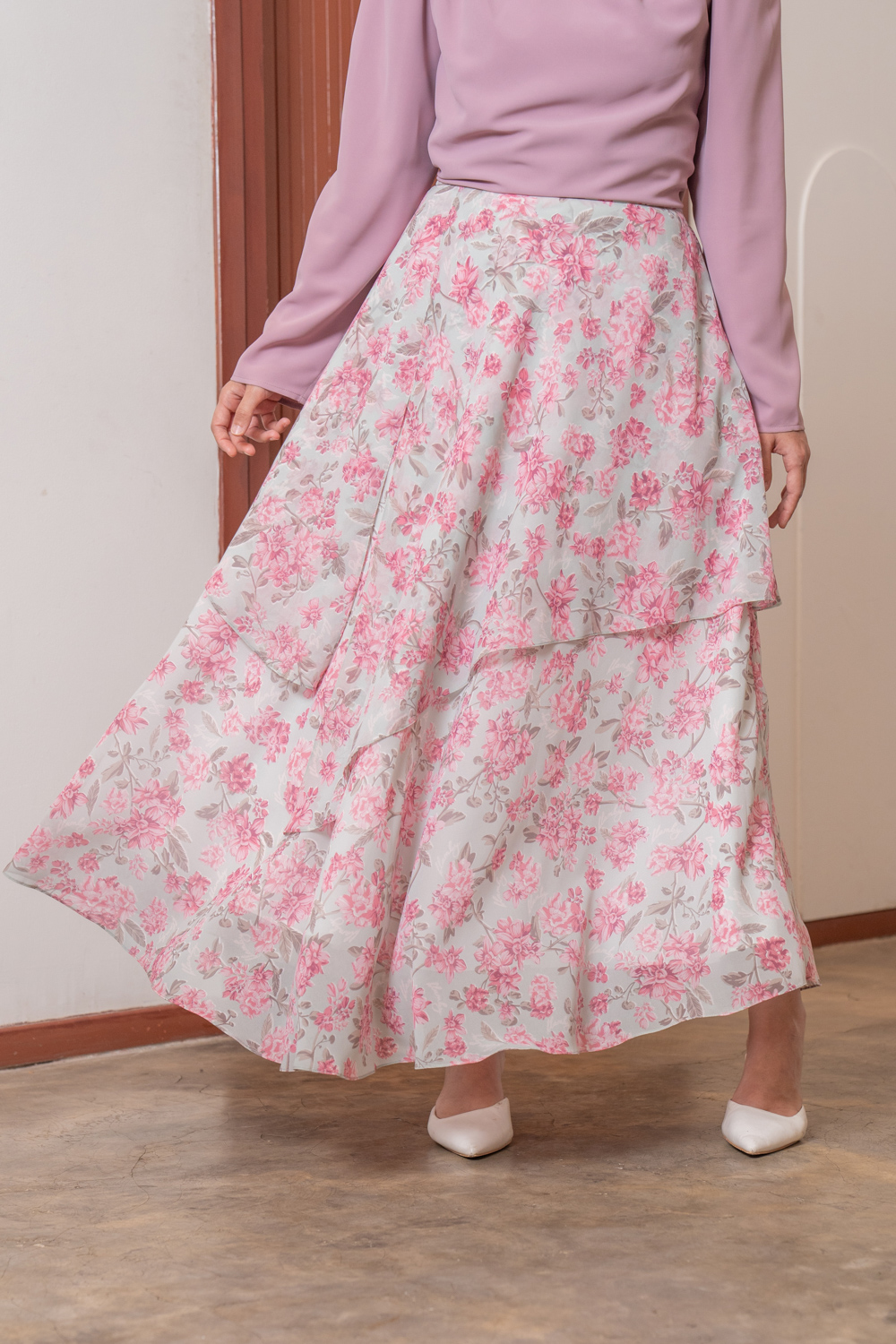 Tantina Skirt (Minor) Aqua Blossom