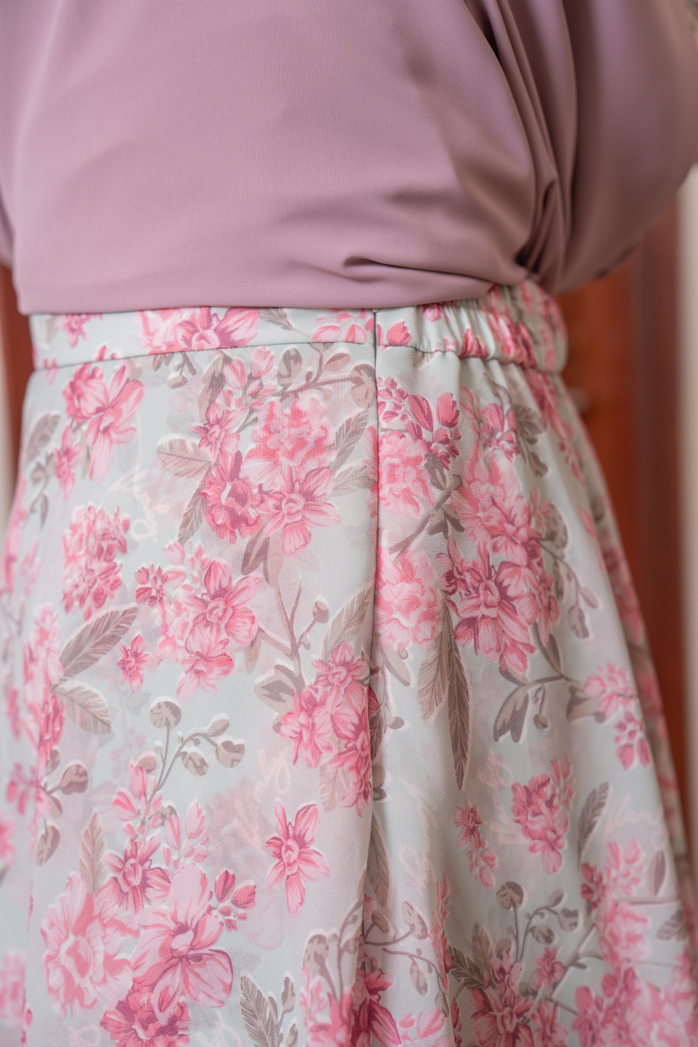 Tantina Skirt (Minor) Aqua Blossom