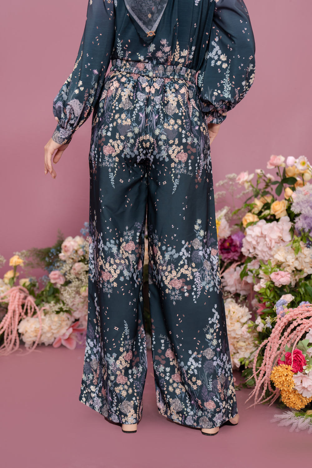 Gardenia Pants Dark Berry