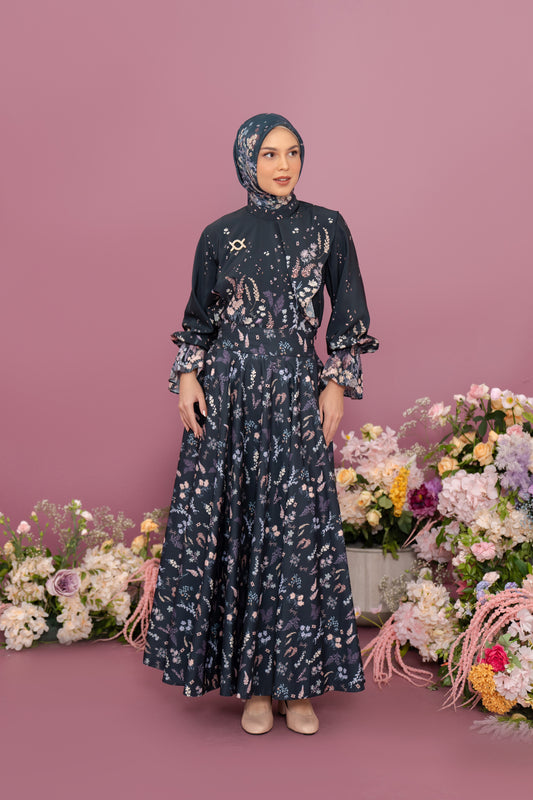 Gardenia Skirt Dark Berry